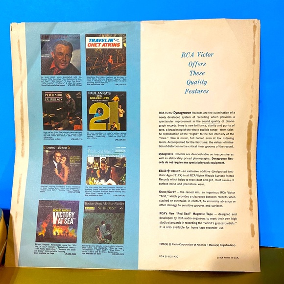 PETER PAN 60s MUSICAL VERSION RCA VINYL RECORD LP 33RPM ORIGINAL CAST RECORDING - Picture 9 of 16